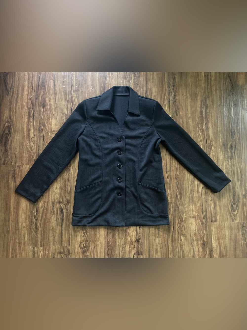 Weekenders Black Five-Button Blazer Jacket Women’s Size Small New